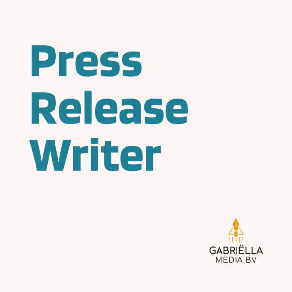 Press release writer
